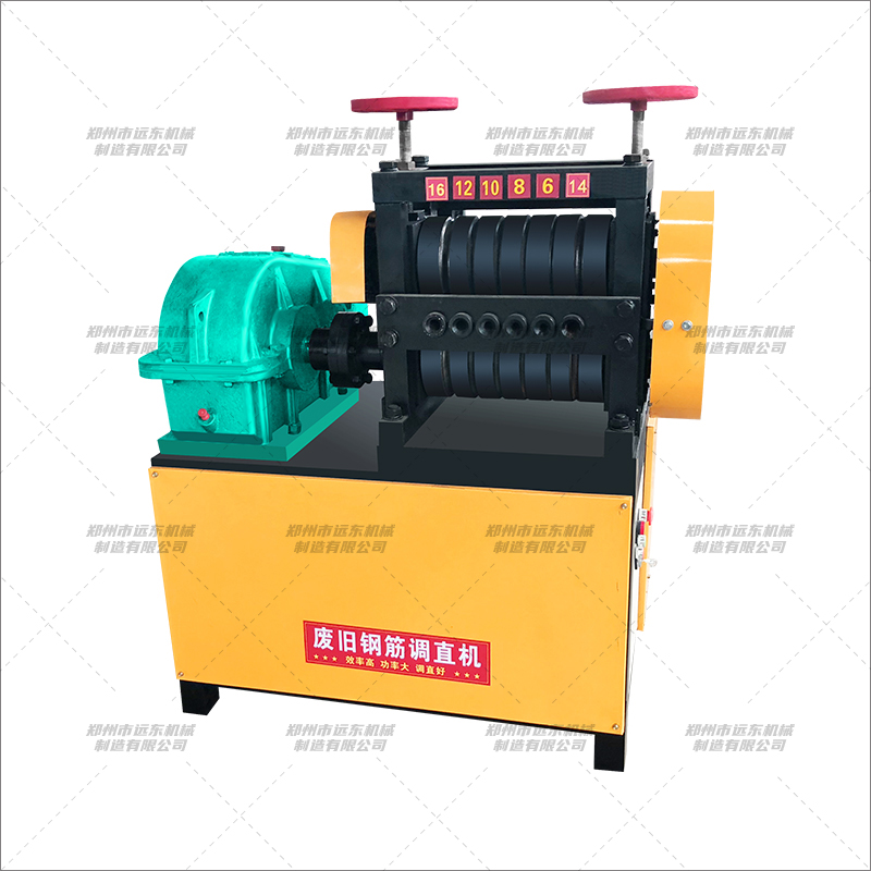 6-16型廢舊鋼筋調(diào)直機(jī)(圖2) 6-16型廢舊鋼筋調(diào)直機(jī)(圖2)